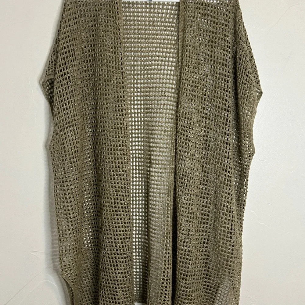 Eileen Fisher Open Stitch cardigan